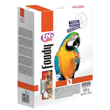 Lolo Pets Foody - Całoroczna Mieszanka Dla Dużych Papug 900G