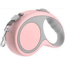 Einziehbare Hundeleine – Nylonband, 3 m / 4,8 m, für