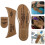 5Ensembles De Patrons Cuir Kraft Pour Sandales DIY 11