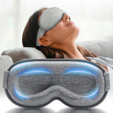 Sleep Mask Memory Foam 3D Zero-Pressure Gray