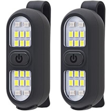 Luce LED ricaricabile con clip, 450 lumen, impermeabile IPX6