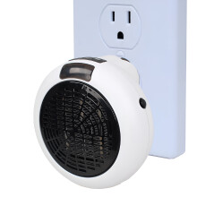 Chauffage d'appoint céramique portable petit format 1500 W avec arrêt automatique