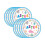 16 Easter Bunny Paper Plates 7 Inch 1
