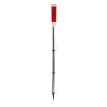 Réflecteur de balise solaire pour allée de jardin, lampe solaire extérieure pour entrée d'allée, éclairage paysager solaire, balise solaire au
