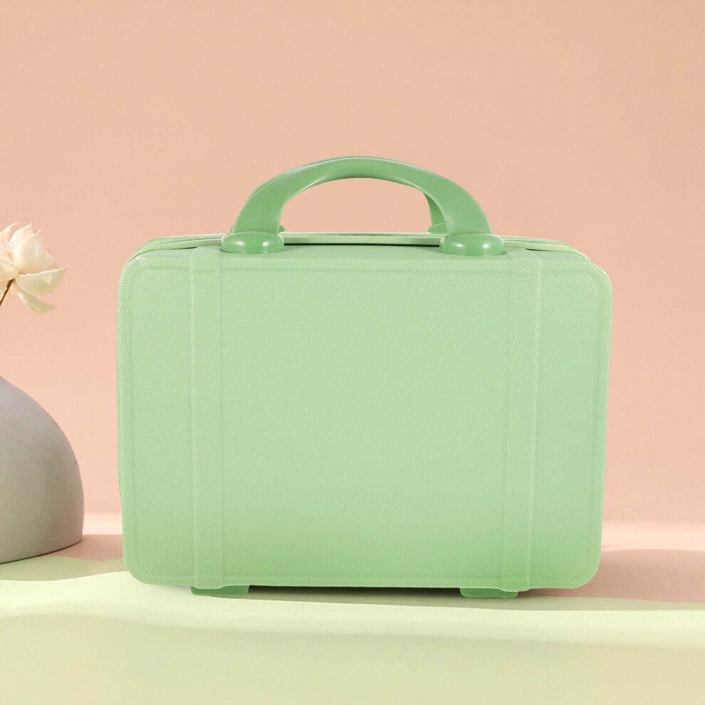 FRCOLOR Hard Travel Case Make up Traveling Makeup Toiletry Miss Short Distance Green