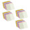 50Pcs Assorted Color Blank Cards Bulk for Diy Messages and Blessings 6