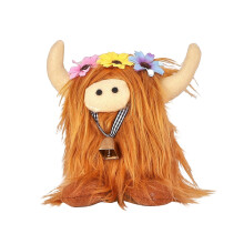 Schotse koe speelgoed, realistisch, langharig, knuffelbaar, verzamelbaar figuurtje, decoratief