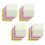 50Pcs Assorted Color Blank Cards Bulk for Diy Messages and Blessings 8