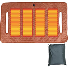 Housse de siège chauffante pour voiturette de golf à 4 zones de chauffage - Ajustement universel, installation facile, imperméable,