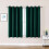 Forest Green Grommet Curtains 42x63in 2-Pack 1