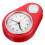 Red Plastic Kitchen Timer with Wall-Mount Design 1