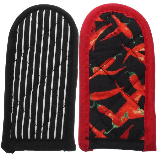 2-pack handtagsskydd för gjutjärnsgrytor