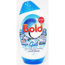 Bold 2In1 Washing Gel Spring 858ml (Pack of 6)
