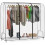 Capa transparente para cabideiro de roupas, 72x20x60 polegadas, com 2 zíperes. 1
