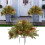 18" Prelit Frosted Artificial Christmas Tree with Warm 1
