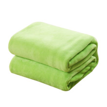 Flannel Fleece Blanket Throw, 55x40", 300GSM, Super Soft Plush Cozy Lightweight Warm Blanket for Couch, Sofa, Bed – Green
