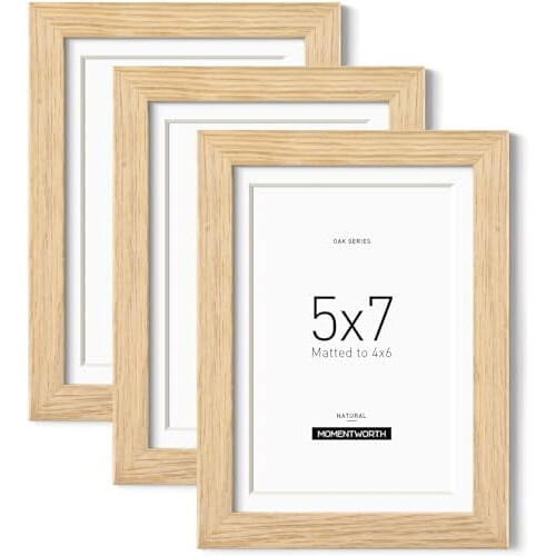 12x16 Oak Photo Frame Set of 3