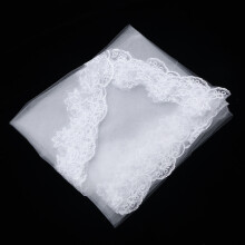 New Lace Long Bride Wedding Veil Wedding Gauze Sequins Lace White Dress Wedding Accessories(Pure White)