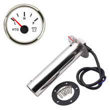 0-190 Ohm Level Sensor and 52mm Gauge for Marine, Boat, Car