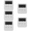 Digital Kitchen Timer White Plastic 1-Pack 1