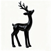 Statue de cerf en métal, décoration de Noël pour la maison, présentoir saisonnier
