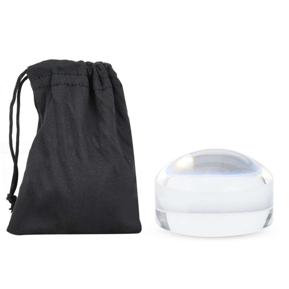 Magnifier Dome, Paperweight Dome, 8X Optical Magnifier Dome Portable Paper Reading Acrylic Magnifier Dome Hands-Free Design