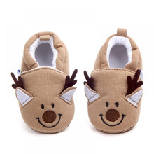 Zapatos para bebé, zapatillas antideslizantes, mocasines de suela suave, para recién nacidos, niños y niñas, con estampado de dibujos animados,