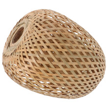 Woven Bamboo Lamp Shade Coffee 1 Pack