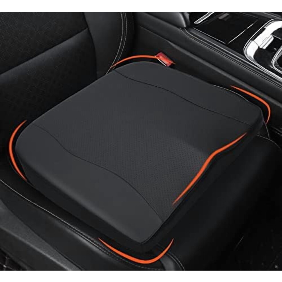 Memory Foam Car Seat Cushion For Sciatica & Back Pain Relief Â Compatible With Auto, Office Chair, Wheelchair Â Black 9399596531243