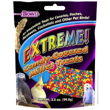 Extreme! Candy Covered Millet Treats - Kolorowe Proso W Polewie - Przysmak Dla Wszystkich Papug 99G