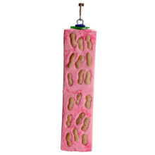 Polly Cactus Nutty Long Xxl- Wiszący Kaktus - Naturalny Minerał Z Chrupiącymi Orzechami Dla Dużych Papug Xxl