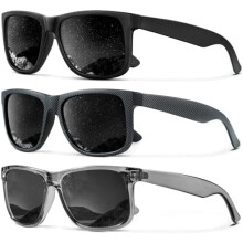 Γυαλιά ηλίου Polarized για άνδρες, γυναίκες, κλασικό ματ μαύρο σκελετό, προστασία UV, 3