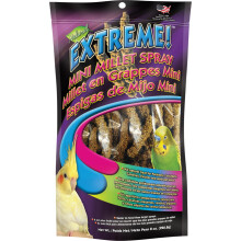 Extreme! Natural Mini Spray Millet - Oryginalne Proso Dla Mniejszych Papug (Nimfy, Faliste, Nierozłączki, Kanarki, Tropikalne) 226G