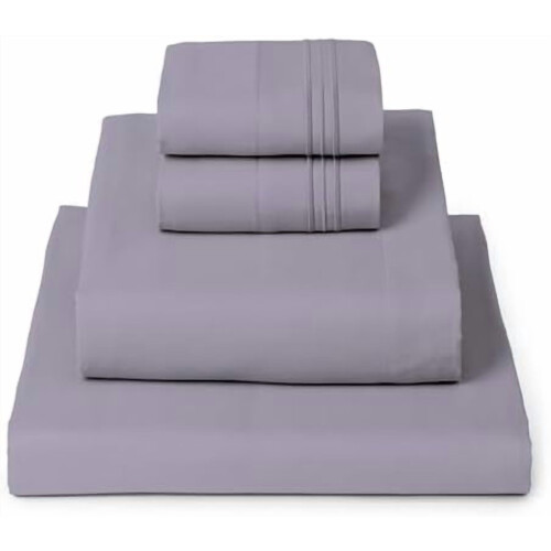 Microfiber Queen Sheet Set – Deep Pocket, Cooling &
