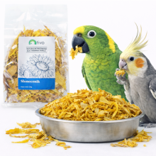 Płatki Słonecznika Dla Papug - Naturalny Dodatek Kwiatowy | 30 G