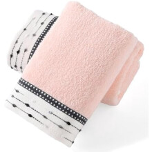 Tiny Furball Hand Towels 100% Terry Cotton 13x29 in 2-Pack