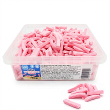 Candy Realms Tutti Frutti Tubes - Soft Chewy Fruit Planks Sweet Tub