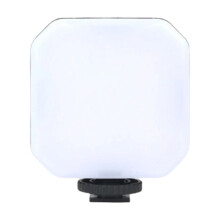 Portable RGB LED Fill Light for Selfie, Live Streaming & Nail Art – Mini Square Handheld Light, High CRI, Compatible with All Devices