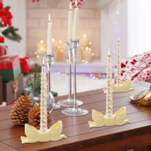 Ceramic Candle Holders – Pillar, Tealight & Votive, Yellow