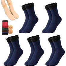 Thermosocken, fleecegefüttert, 5 Paar