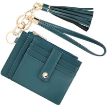 Små armbandsplånböcker för kvinnor RFID-kreditkortshållare Plånbok med nyckelring Armbandsplånbok Kreditkortsplånböcker för kvinnor