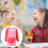 2Stk Malkittel Kinder Rosy Wasserabweisend Langlebig Waschbar 6