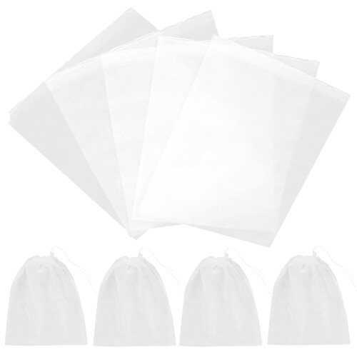 Non-Woven Shoe Storage Bag White 38x31.7cm