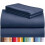 Microfiber Queen Sheet Set 4-Piece 18" Deep Pocket 1
