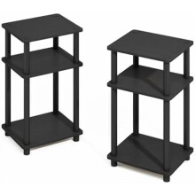 Étagères de rangement Turn-N-Tube, étagère empilable sur pied, étagère d'angle ouverte, pour l'organisation et le rangement, salon, garage,
