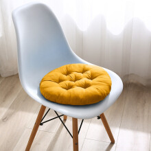 Coussin de sol rond Japceit, 45 x 45 cm, en mousse, idéal pour canapé, yoga, salon ou extérieur. Coussin de sol confortable pour adultes et