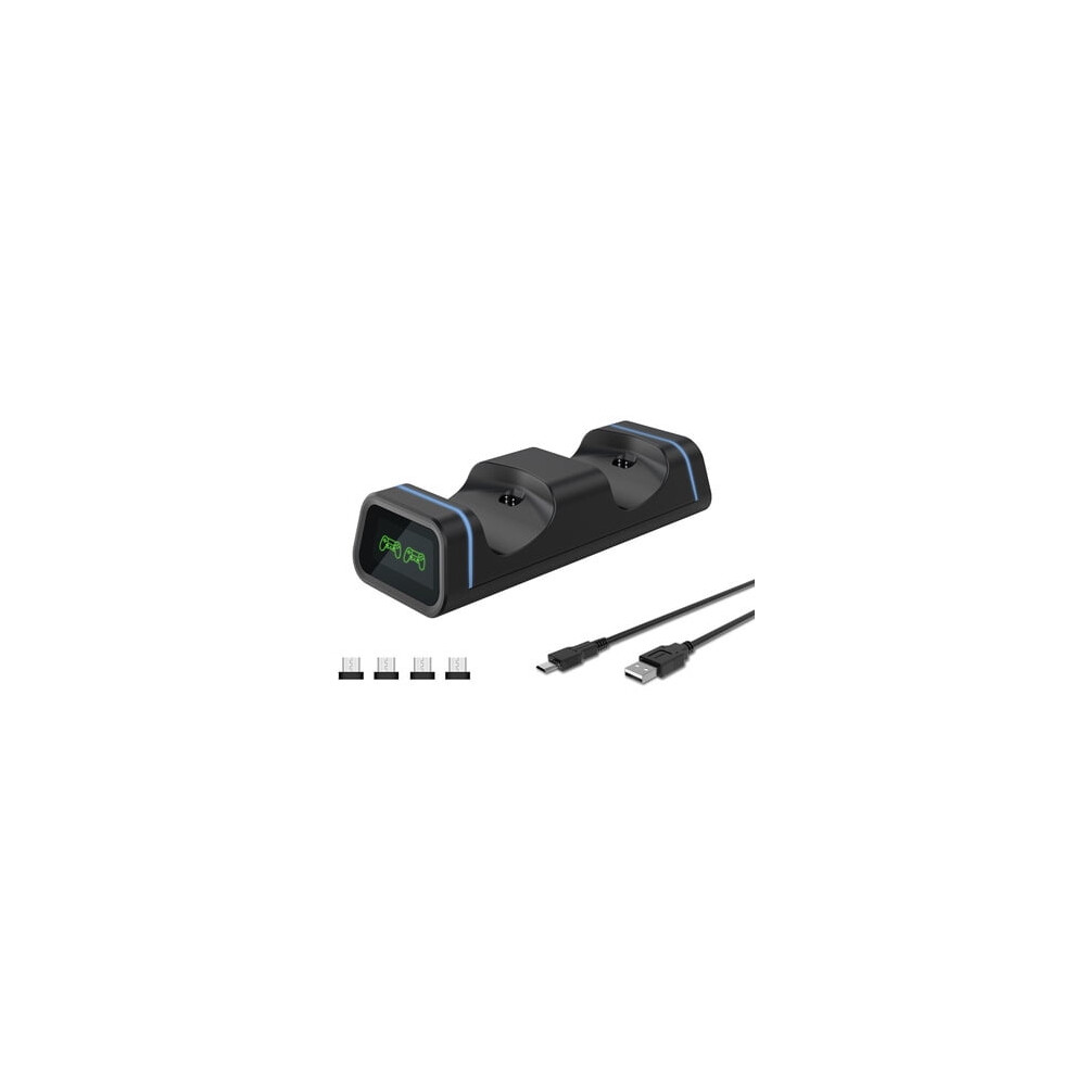 Ps4 Controller Charging Station Dual Dock Usb-Powered 9377112875040