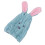 Rabbit Pattern Coral Fleece Towel 30x30cm 1