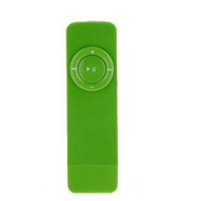 Mp3 Player,Portable and Lightweight Design Digital Audio Player,High Fidelity Sound Quality Plug and Play Usb Design Music Player,Green