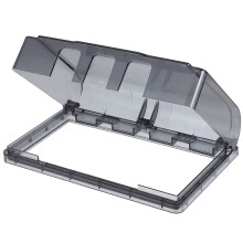 Waterproof Outlet Cover for Home with ABS Material Dark Grey Color Electrical Safety in Bathrooms and Kitchens 1 Piece